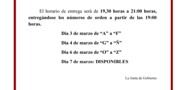 Ecce-Homo comienza mañana el reparto de túnicas de cara al próximo Lunes Santo