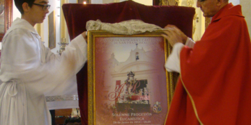 Una fotografía de Manuel Jiménez ilustra el cartel del Corpus de San Francisco
