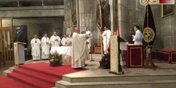 El Obispo auxiliar de Getafe presidió la Función a Santo Tomás de Aquino