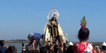 Telecinco usa imágenes de ISLAPASIÓN y confunde a la Patrona con el Carmen de Gallineras