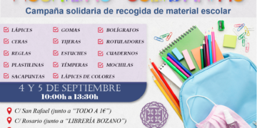 Los jóvenes del Nazareno ponen en marcha la campaña de mochilas solidarias