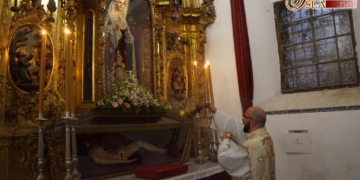La festividad de los Dolores de la Virgen se conmemoró en el Santo Entierro con una Función