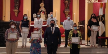 El segundo día del Triduo a la Virgen de las Lágrimas dedicado a los hermanos de Columna