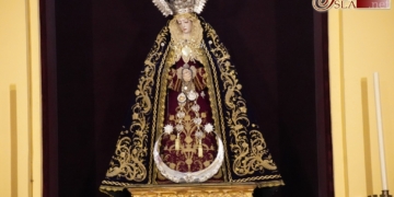 Dolores de Servitas preside la Iglesia Mayor con motivo de los cultos en su honor