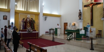 Los hermanos de Humildad y Paciencia celebraron la Solemne Función a la Virgen de las Penas