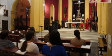 La Iglesia Mayor acoge desde hoy el Triduo a la Virgen de los Dolores de Servitas