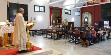 Hoy ha comenzado el Triduo a la Virgen de las Angustias de Tres Caídas
