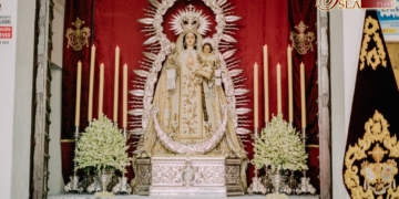 La Virgen de las Mercedes expuesta a la veneración pública en un 24-S sin procesión