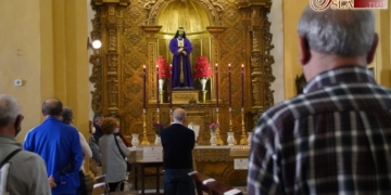 Los viernes son de oración sincera y presencial ante Jesús Cautivo y Rescatado