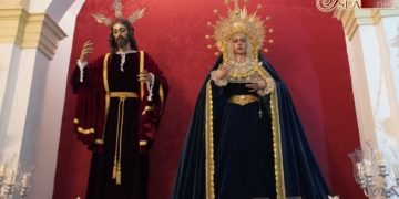 Atavíos de luto 2020: Cristo Rey y María Santísima de la Estrella