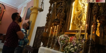 La JCC realizó en la Iglesia Mayor la ofrenda anual a su Patrona por el día de su festividad