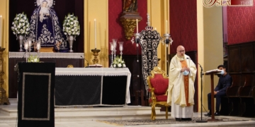 El Triduo en honor de la Virgen de la Soledad finalizó esta tarde en la Iglesia Mayor