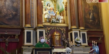 Continuaron los cultos de octubre de la Pastora en una celebración compartida con Ecce-Homo