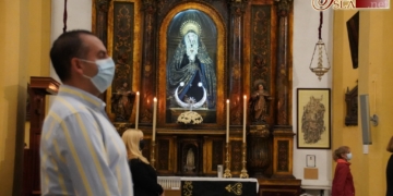 Servitas celebró esta tarde en la Iglesia Mayor su anual misa de difuntos