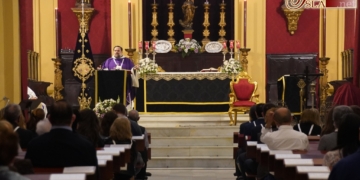 El recuerdo a los fieles difuntos en el primer día del Triduo de Ánimas de Medinaceli
