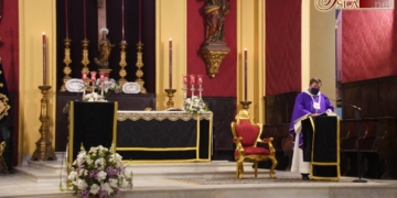 Segundo día del Triduo de Ánimas en Medinaceli por las almas del purgatorio