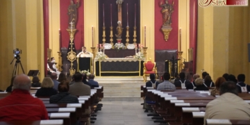 Finaliza el Triduo de Ánimas de Medinaceli con el recuerdo a los difuntos de la parroquia