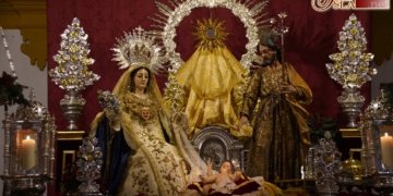 La Hermandad de Desamparados expone un Belén con sus Titulares gloriosos