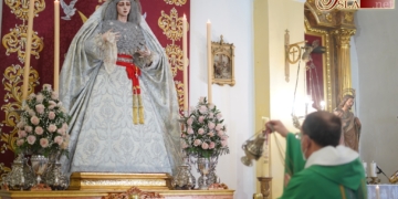 Los hermanos del Perdón celebraron la Función a la Virgen de la Paz en el día de su festividad