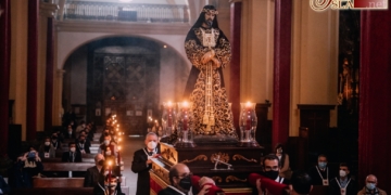 Jesús de Medinaceli fue trasladado a su altar de Quinario