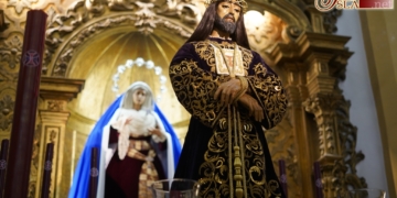 Jesús Cautivo será trasladado a su altar de cultos el domingo a las seis de la tarde