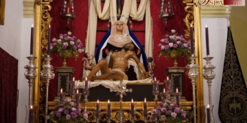 Los hermanos de la Caridad celebran el Triduo de Cuaresma a sus Titulares