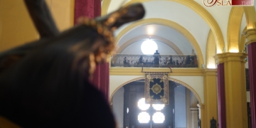 Las marchas de la Banda del Nazareno acompañaron al Regidor Perpetuo en su veneración