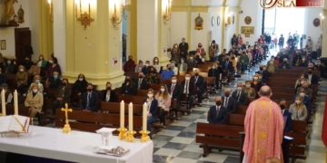 Los hermanos de la Caridad participaron de la Solemne Función en honor de sus Titulares