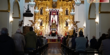 Prosigue en el Carmen el Triduo de la Hermandad del Santo Entierro