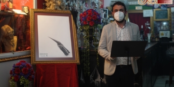La soledad penitente en una fotografía de Fernando Fossati anuncia la Semana Santa en ‘La Cerería’