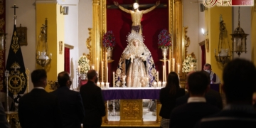 El Triduo al Cristo del Perdón prosigue con el rezo del Vía-Crucis