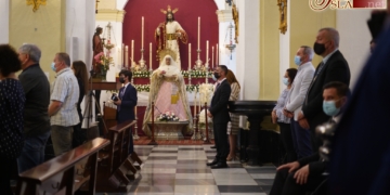 El Triduo a la Virgen de la Estrella finalizó con una solemne celebración eucarística