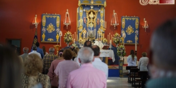 El Triduo a la Virgen del Rocío termina como previa a la Función y Pregón