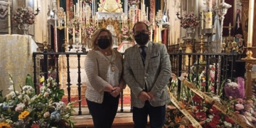 La Hermandad del Rocío de San Fernando participó de la Novena a la Blanca Paloma
