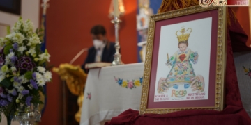El Niño de la Virgen del Rocío anuncia un nuevo Pentecostés para los rocieros de La Isla