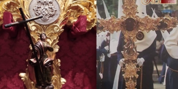 La Cruz de Guía de Gran Poder recupera el aspecto de 1995: incorpora la imagen de Santa Elena