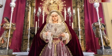La Virgen de las Lágrimas presidirá el domingo el rezo del Santo Rosario