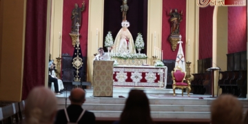 El Triduo a la Virgen de la Trinidad comenzó esta tarde en la Iglesia Mayor