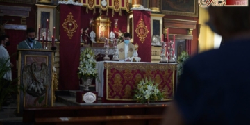 Esta tarde ha comenzado el Triduo eucarístico de la Sacramental de Misericordia