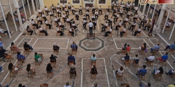 La mejor selección: las marchas de la Banda del Nazareno en el concierto en San José