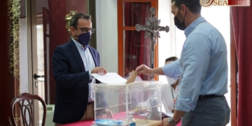 Hasta las nueve de la noche los hermanos de la Caridad podrán votar en el cabildo de elecciones