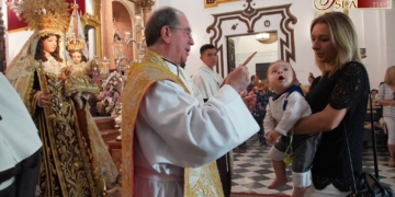 Suspendida por segundo año la presentación de los recién nacidos ante la Virgen del Carmen