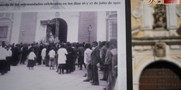 Las fotos de Quijano recuerdan lo que sucedió hace un siglo junto a la Virgen del Carmen