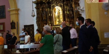 La JCC se encomendó a la Virgen del Rosario para los próximos cuatro años