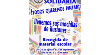 Cristo Rey comienza mañana una campaña de recogida de material escolar