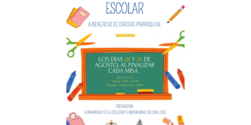 Recogida de material escolar en la Iglesia Mayor