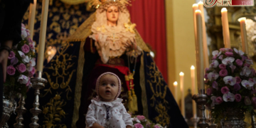 La presentación de los nuevos hermanos marca el segundo día del Triduo a la Virgen de las Lágrimas