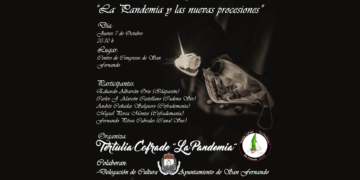 Periodistas cofrades debatirán sobre la pandemia y las nuevas procesiones el 7 de octubre en San Fernando