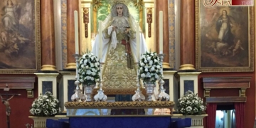 Gracia y Esperanza saldrá en rosario de la aurora el domingo por el XV aniversario de la Coronación