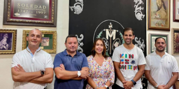 Primera toma de contacto entre Soledad y JCC de cara al Viernes Santo de 2022